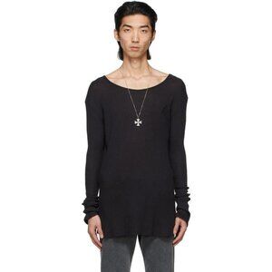 Enfants Riches Deprimes Long Sleeve T-Shirt XS Mens Black Tee ERD